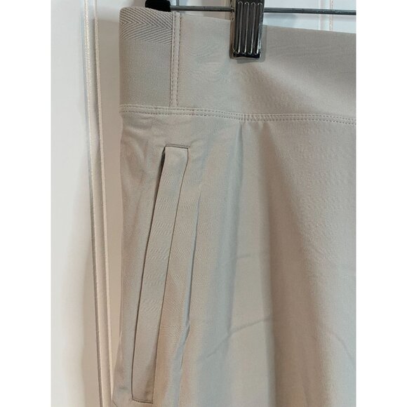 Athleta Beige Skirt With Zippered Pockets Size 16 - Picture 6 of 12